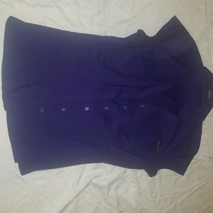 Purple Button Down